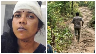 पत्नी को जंगल में छोड़कर भागा पति, महिला गंभीर घायल