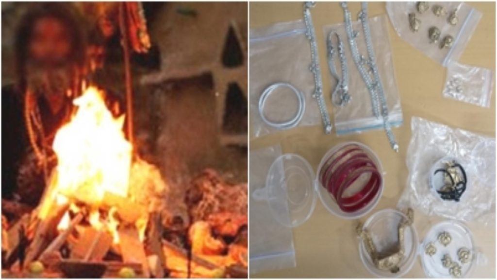 ढोंगी बाबा गिरफ्तार: पूजा पाठ के नाम पर करता था ठगी, आरोपी के पास से सोने-चांदी के जेवर बरामद