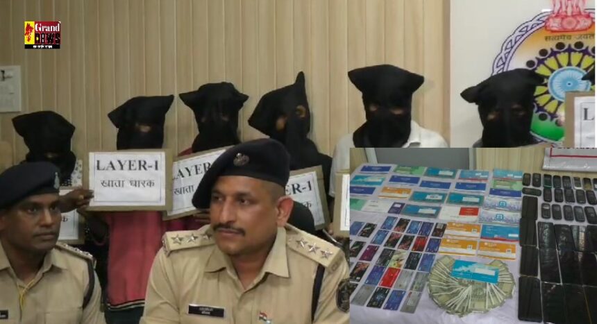 साइबर ठगी में रायगढ़ पुलिस का बड़ा ऑपरेशन, 75 लाख रुपये की धोखाधड़ी में संलिप्त 14 आरोपी गिरफ्तार